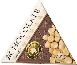 Mléčná belgická čokoláda s lískovými ořechy T-Severka 100 g