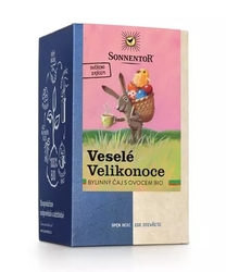 Veselé Velikonoce dvoukomorový Sonnentor 18 x 1,5 g