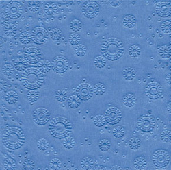 Ubrousky Moments Light blue 33 x 33 cm