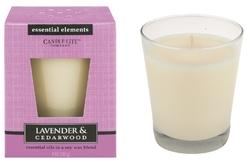 Vonná svíce LEVANDULE A CEDR, Candle-lite