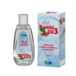 Bambi Oil 3 s šípkem, bisabololem a vitaminem E Joalis 150 ml