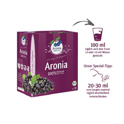 Aronia Demeter bio šťáva 100%  3 l