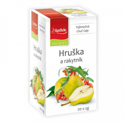 Hruška a rakytník Apotheke PREMIER 20 x 2 g