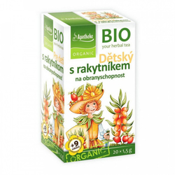 Apotheke, Dětský s rakytníkem, Bio