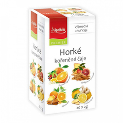 Apotheke PREMIER, Horké kořeněné čaje