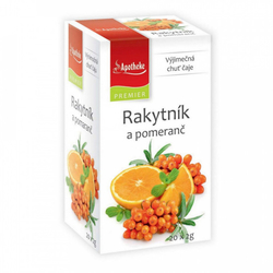 Rakytník a pomeranč Apotheke PREMIER 20 x 2 g 