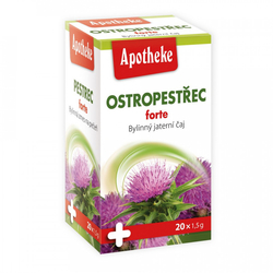 Ostropestřec Forte Apotheka 20 x 1,5 g