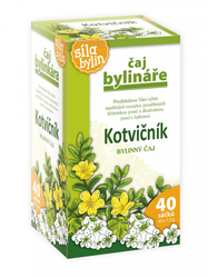 Kotvičník čaj Bylináře 40 x 1,5 g 