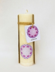 Svíčka Očištění Srdeční záležitost 4,5 x 15,5 cm