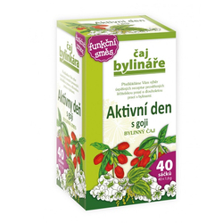 Na vitalitu s kustovnicí čaj Bylinář 40 x 1,6 g