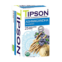 Ashwagandha Blueberry Tipson 25 x 1,2 g 