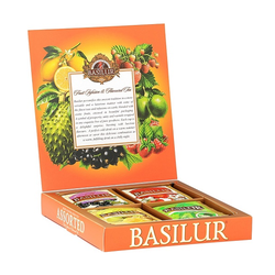 Assorted Fruit Infusion & Flavoured Tea Basilur 20 sáčků