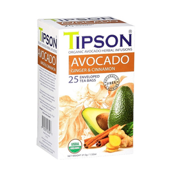 Avocado, Ginger and Cinnamon Tipson 25 x 1,5 g