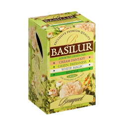 Assorted Green Tea Bouquet Basilur 20 x 1,5 g