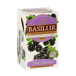 Blackcurrant & Blackberry Fruit Infusions Basilur 25 x 1,8 g