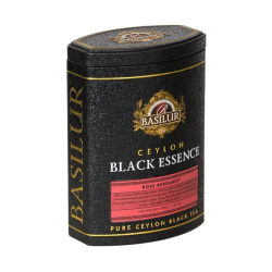 Black Essence Rose Bergamot Basilur plech 100 g