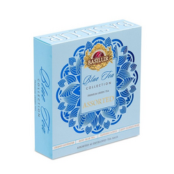 Gift Blue Tea Green assorted Basilur 40 x 1,5 g