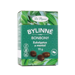 Bonbony Eukalyptus a mentol Dr. Popov 70 g