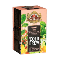 Cold Brew Cerry Lime Basilur 20 x 2 g 