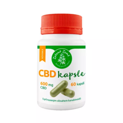 CBD kapsle Zelená Země 60 kapslí