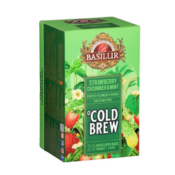 Cold Brew Strawberry Cucumber Mint Basilur 20 x 2 g 