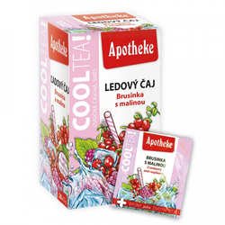 CoolTea Brusinka s malinou Apotheke 20 x 2 g