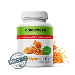 Cordyceps 50 % MycoMedica 90 kapslí