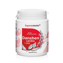 Danshen Cardio + Q10 Superionherbs 90 kapslí