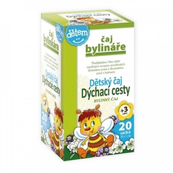 Dětský čaj Dýchací cesty Bylinář 20 x 1,5 g 