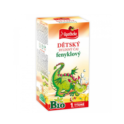 Dětský bylinný fenyklový drak Bio Apotheke 20 x 1,5 g