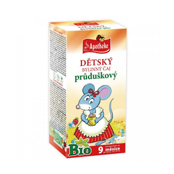 Dětský bylinný průduškový Bio Apotheke 20 x 1,5 g