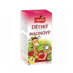 Dětský ovocný malinový žirafa Apotheke 20 x 2 g