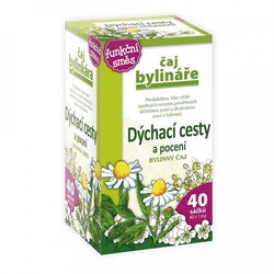 Dýchací cesty a pocení čaj Bylinář 40 x 1,6 g