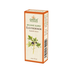 Eleutherokok kapky Grešík 50 ml 