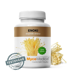 Enoki vegan MycoMedica 90 kapslí