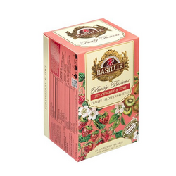Without Hibiscus Strawberry & Kiwi Basilur 20 x 1,8 g