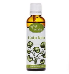 Gotu kola tinktura z bylin Serafin 50 ml