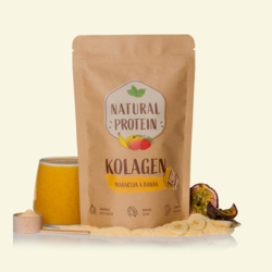 Kolagen Maracuja a Banán Natural Protein 300 g