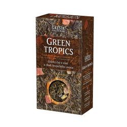 Green Tropics zelený čaj s tropickým ovocem Grešík 70 g