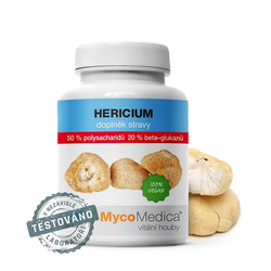 Hericium 50 % Mycomedica 90 vegan kapslí