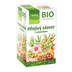 Hřejivý zázvor s rakytníkem Bio Apotheke 20 x 2 g