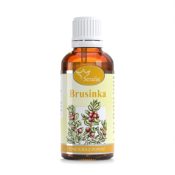 Brusinka tinktura z pupenů Serafin 50 ml