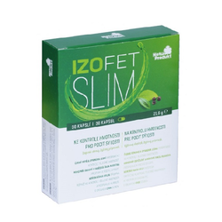 IZOFET Slim ke kontrole hmotnosti Naturprodukt 30 kapslí