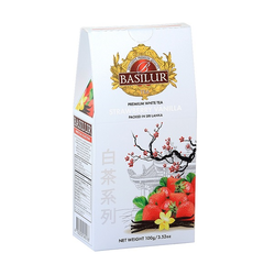 White Tea Strawberry Vanilla Basilur 100 g