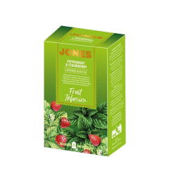 Black Tea Fruit Infusion Peppermin, strawberry Jones 25 sáčků
