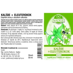 Kalísie + eleuterokok Naděje 50 ml