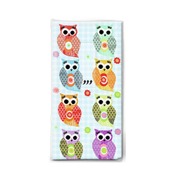 Kapesníčky Funny Owls 10 ks