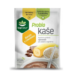 Probio kaše banán, čokoláda s proteinem TopNatur 60 g