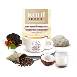 Kohi adaptogen coffee Latte Chill Superionherbs 20 sáčků