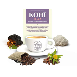 Kohi adaptogen coffee Relax Superionherbs 20 sáčků